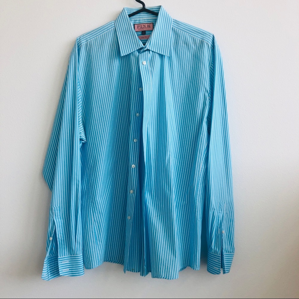 Thomas Pink Dress Shirt